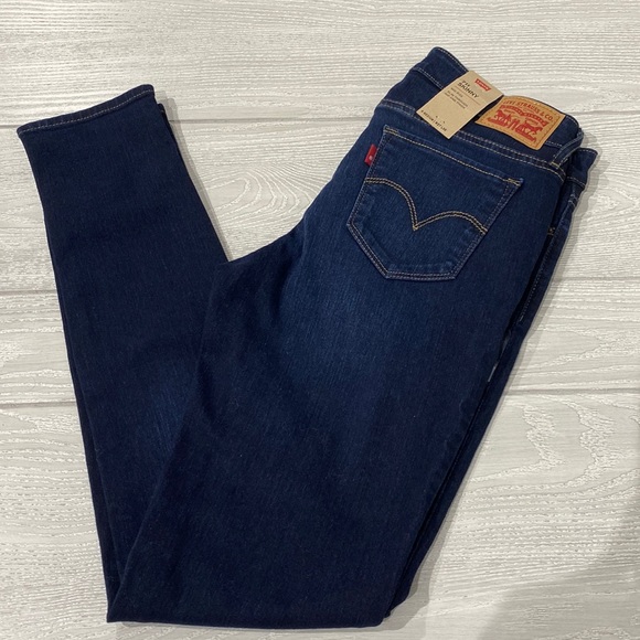 Levi’s 711 Skinny Mid Rise Slim Jeans Size 4 Medium - Picture 1 of 7